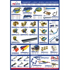 SCTEG Load Restraints A1 Poster - 594 x 841mm